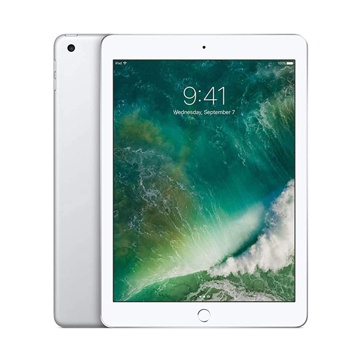 9.7インチ iPad 第5世代 (Wi-Fi+Cellular, SIMフリー) シルバー (整備済み品)