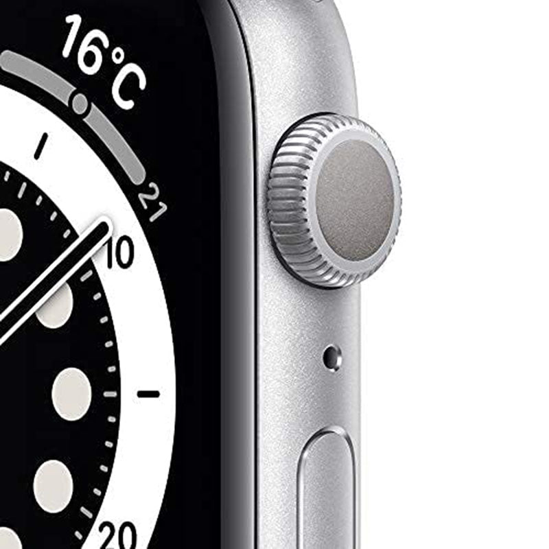 (整備済み品) アップル ウォッチ シリーズ 6 ( GPSモデル ) 44mm シルバー