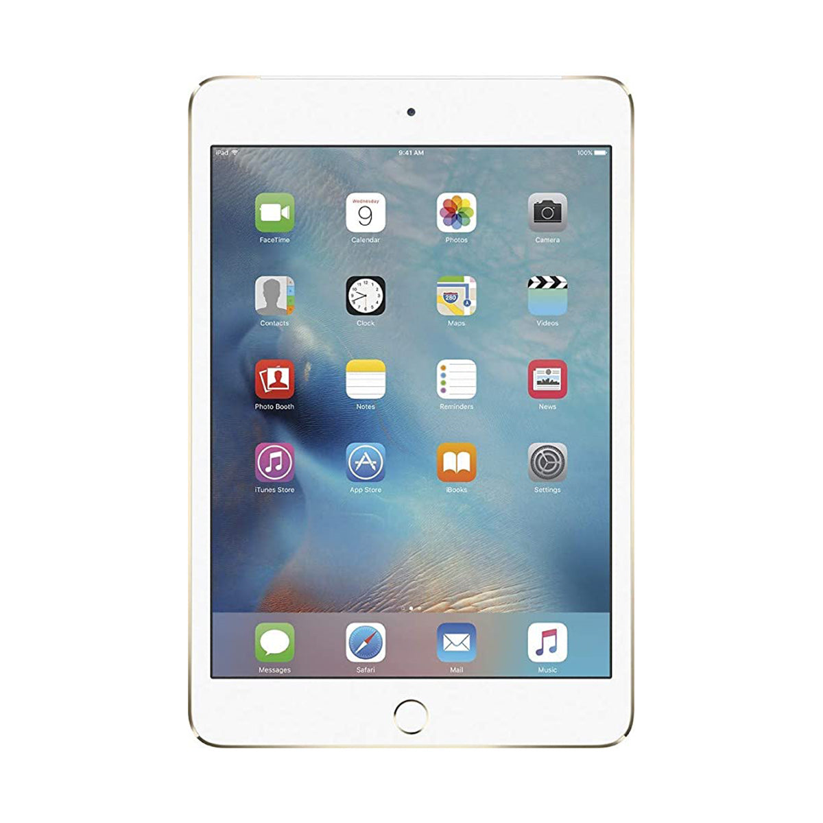 2015 iPad mini 第4世代 Wi-Fi 128GB - ゴールド(整備済み品)
